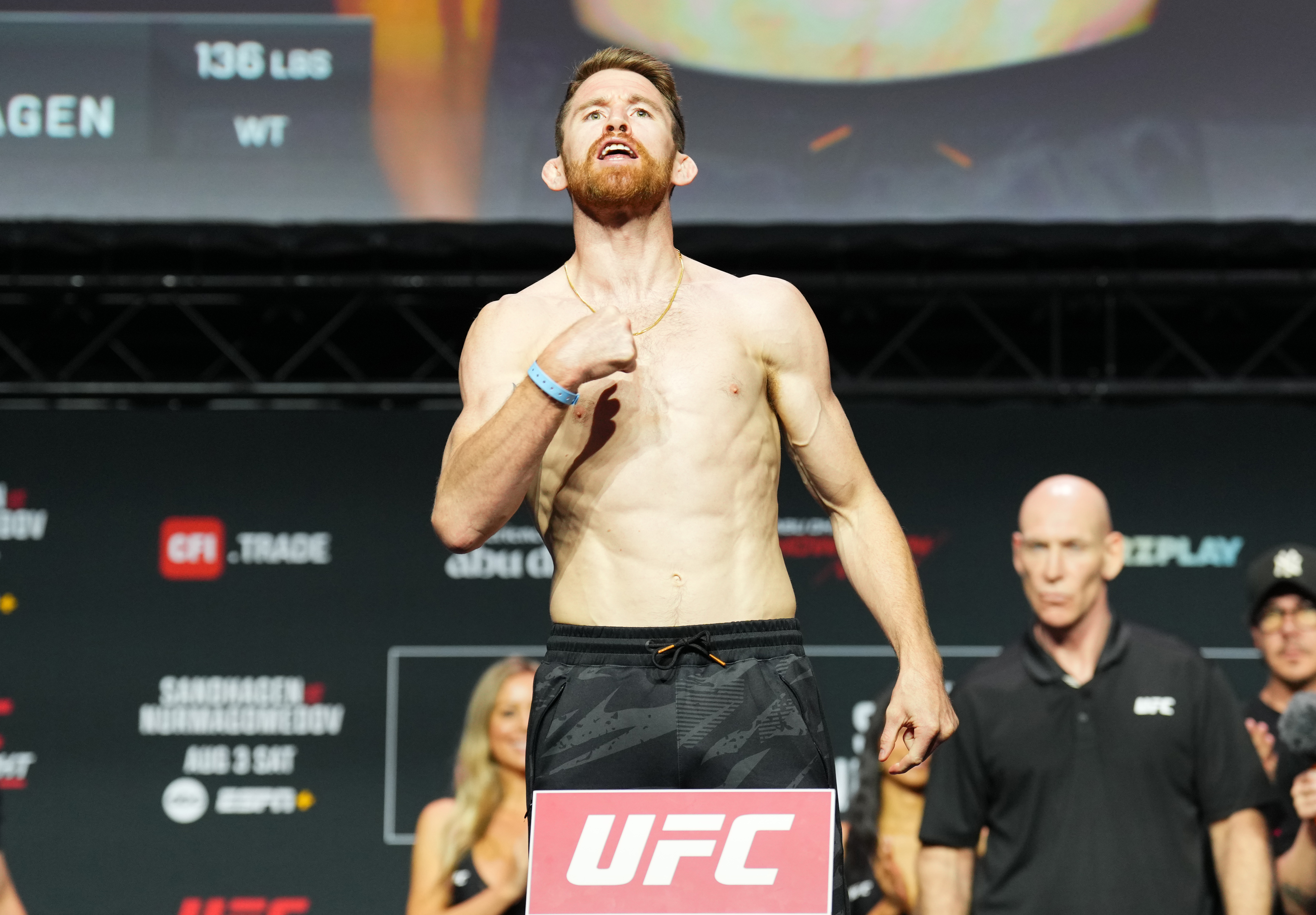 UFC Fight Night: Sandhagen v Nurmagomedov Ceremonial Weigh-in